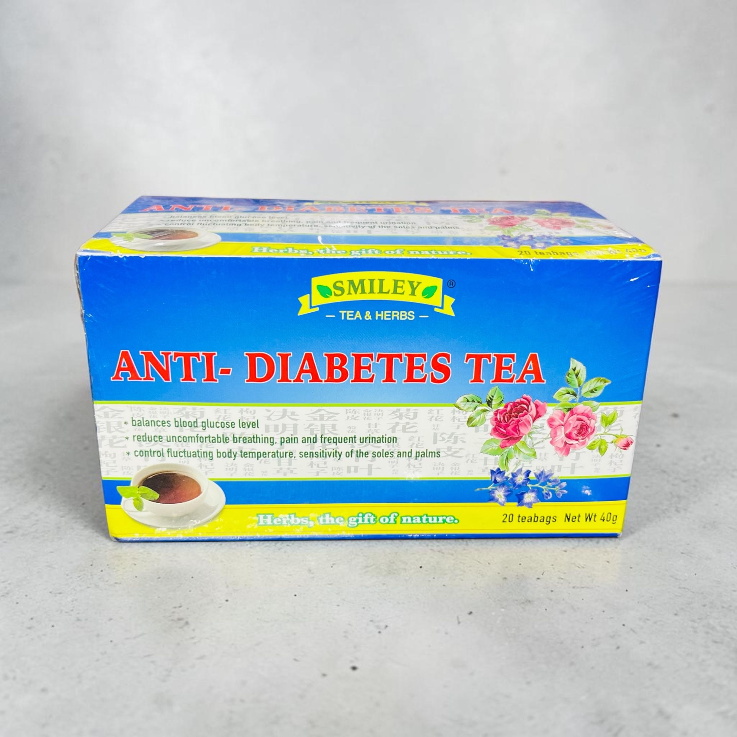 SMILEY ANTI-DIABETES TEA 40G